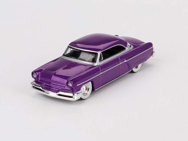 1954 Lincoln Capri Hot Rod – Purple Metallic (Mini GT) Diecast 1