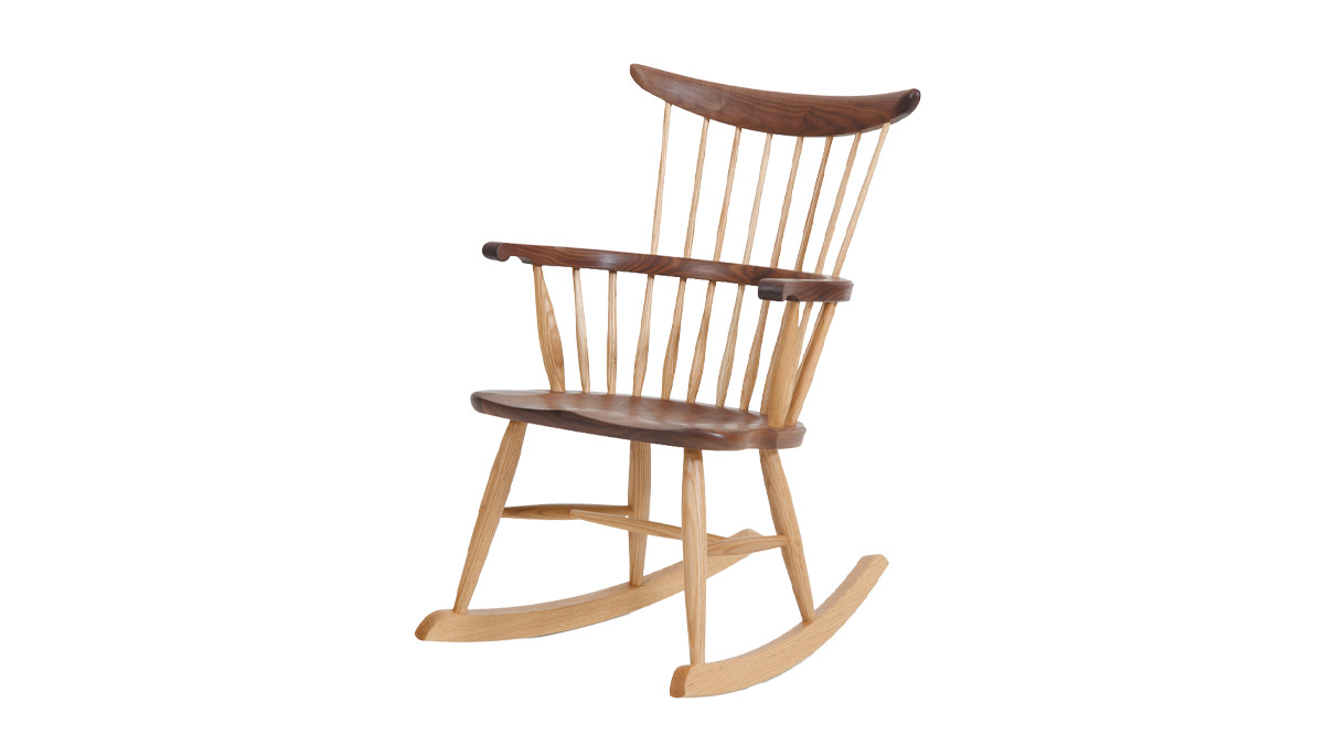 コムバックロッキングチェア - 国産無垢家具は飛騨高山発の家具