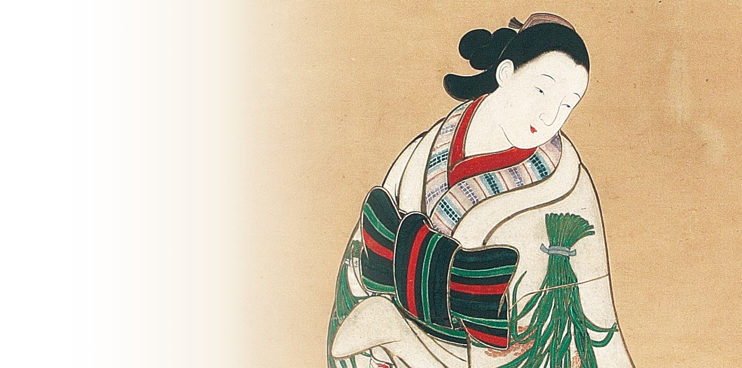 無落款『立美人図』 – 加島美術