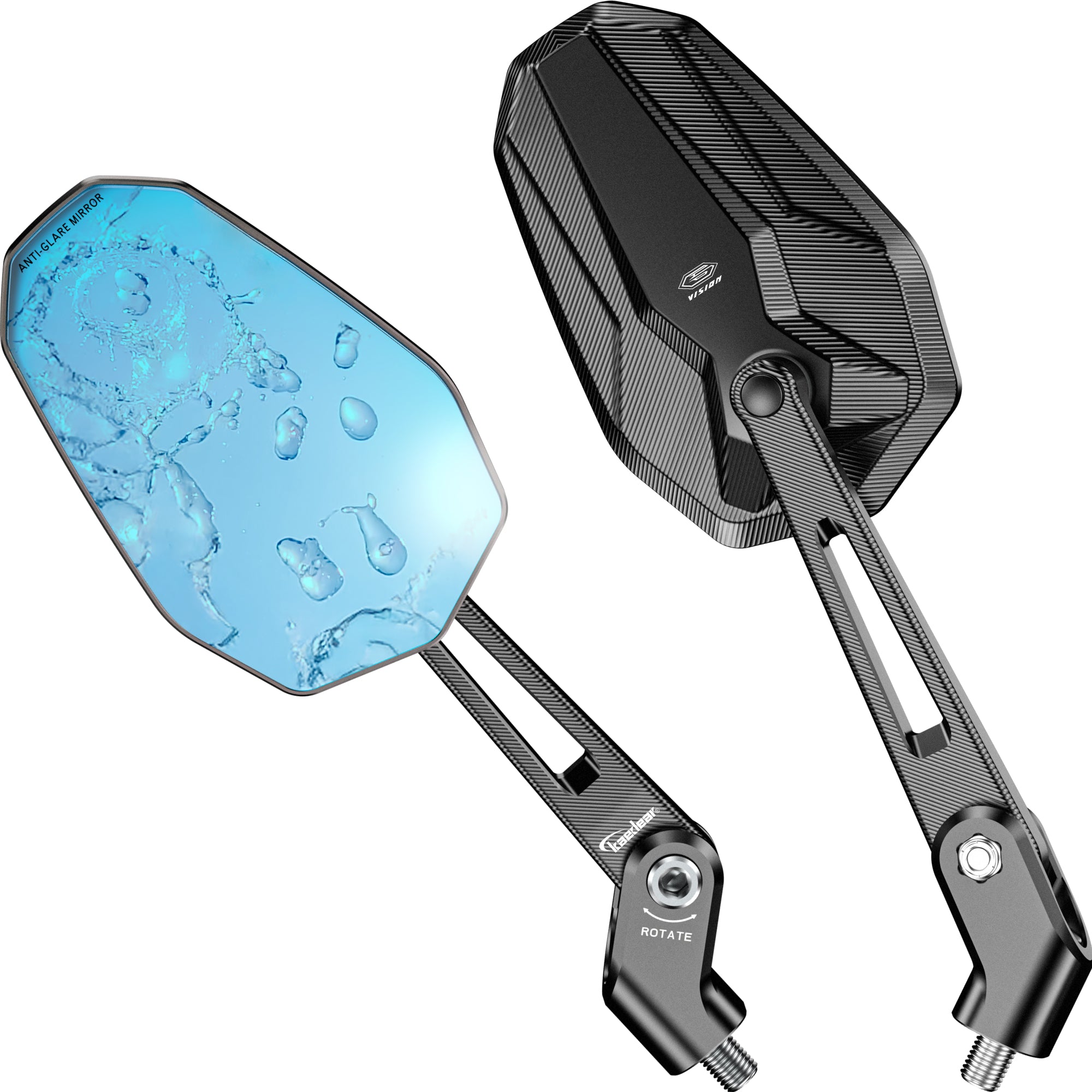 バイク用ハンドルフック】折りたたみ式リングタイプ｜22～28.6mm対応