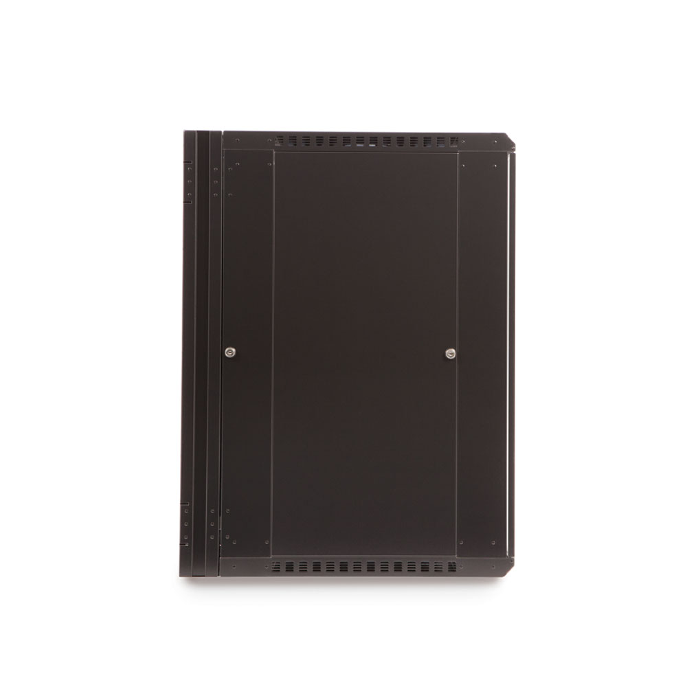 18U LINIER® Swing-Out Wall Mount Cabinet - Glass Door - Kendall Howard