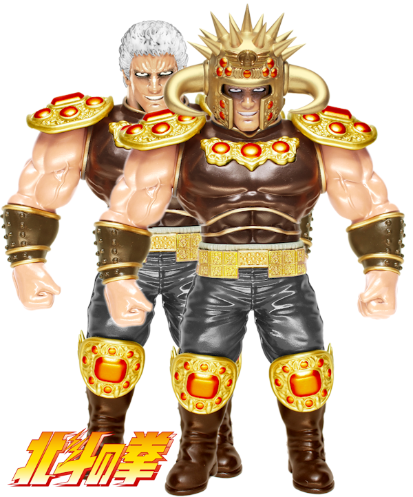 CCP ジャパンソフビシリーズ 北斗の拳VOL.1ラオウ原作カラーVer - KH