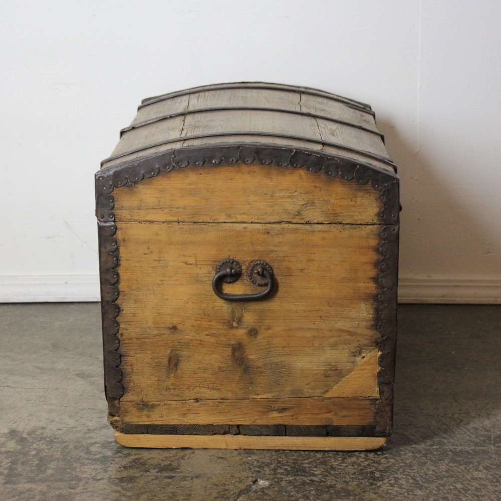 イギリス アンティーク オールドパイン ブランケットボックス | キヤ