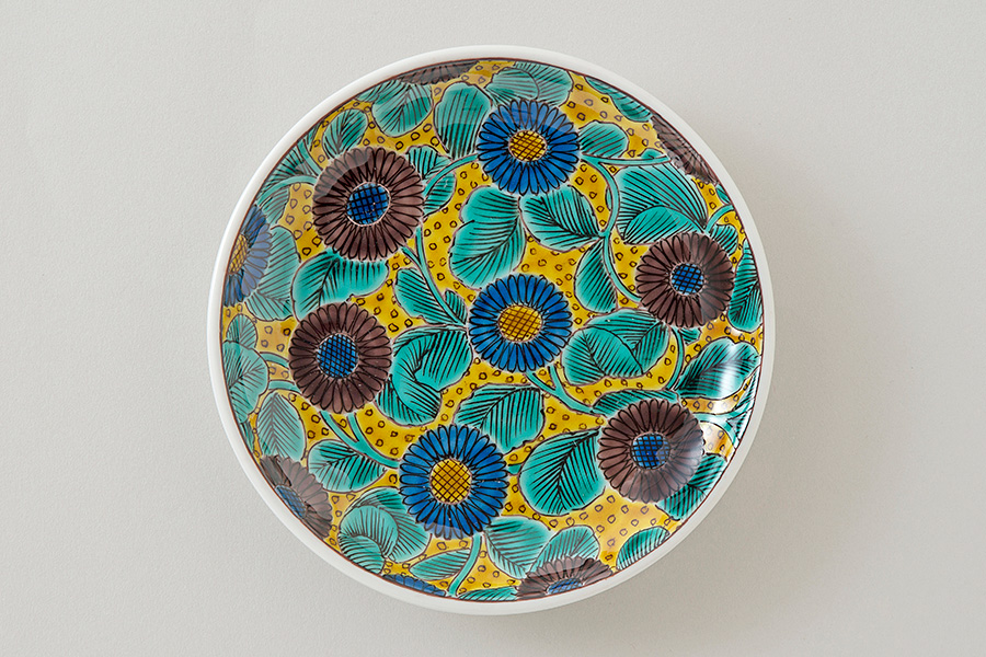 九谷焼上絵付 五彩（ごさい）・青手（あおで） | キルンアート