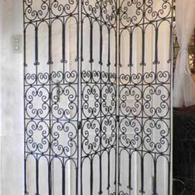 GADAN モロッコ家具 パーティション「アイアンパーティション モスクA