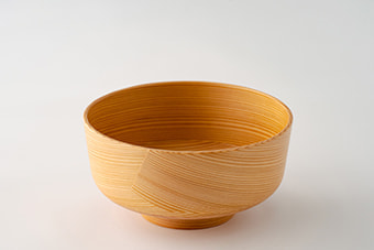 三段重（木目）小│大館曲げわっぱの老舗栗久