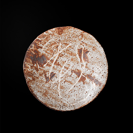 No.35 織部蟹絵文平向付 五客入 / A set of 5 dishes with crub design