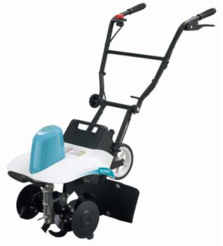 家庭菜園用の電動式ミニ耕うん機を発売～ガソリン式の上級モデルも