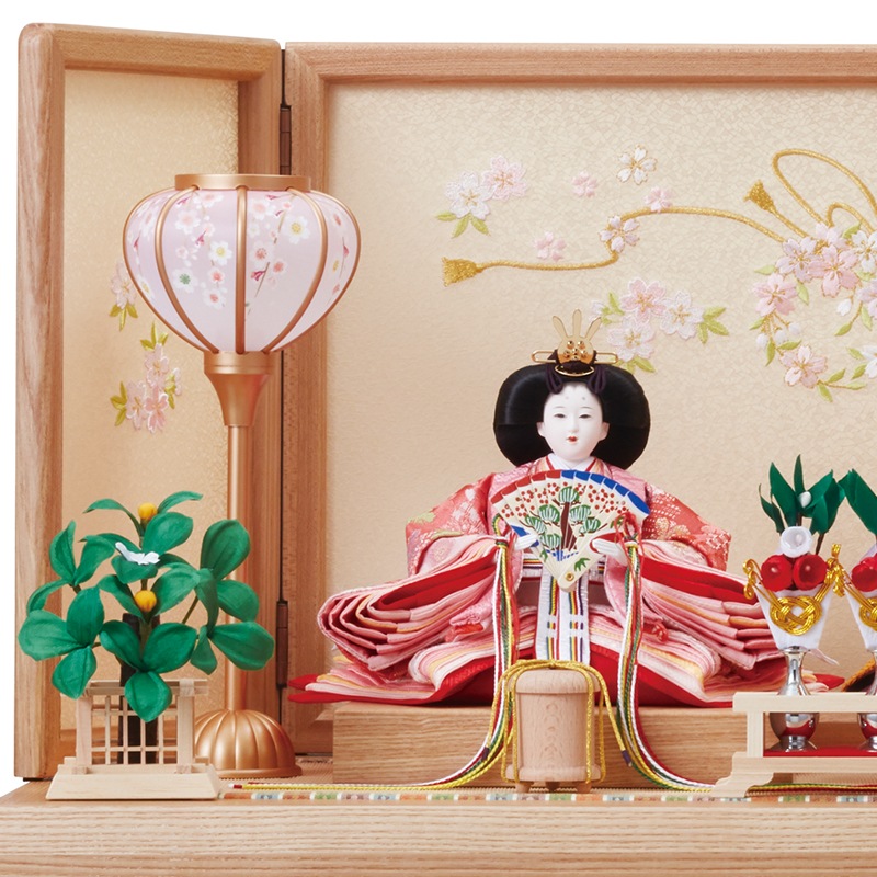 京極雛（小十番）収納箱飾り - 雛人形（ひな人形）、五月人形なら京都島津