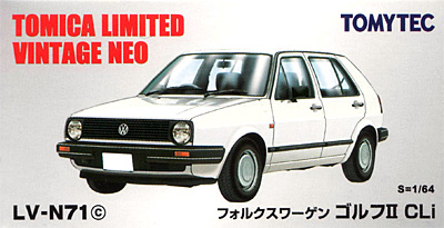 トミーテック フォルクスワーゲン ゴルフ 2 4ドア Cli (白) トミカ