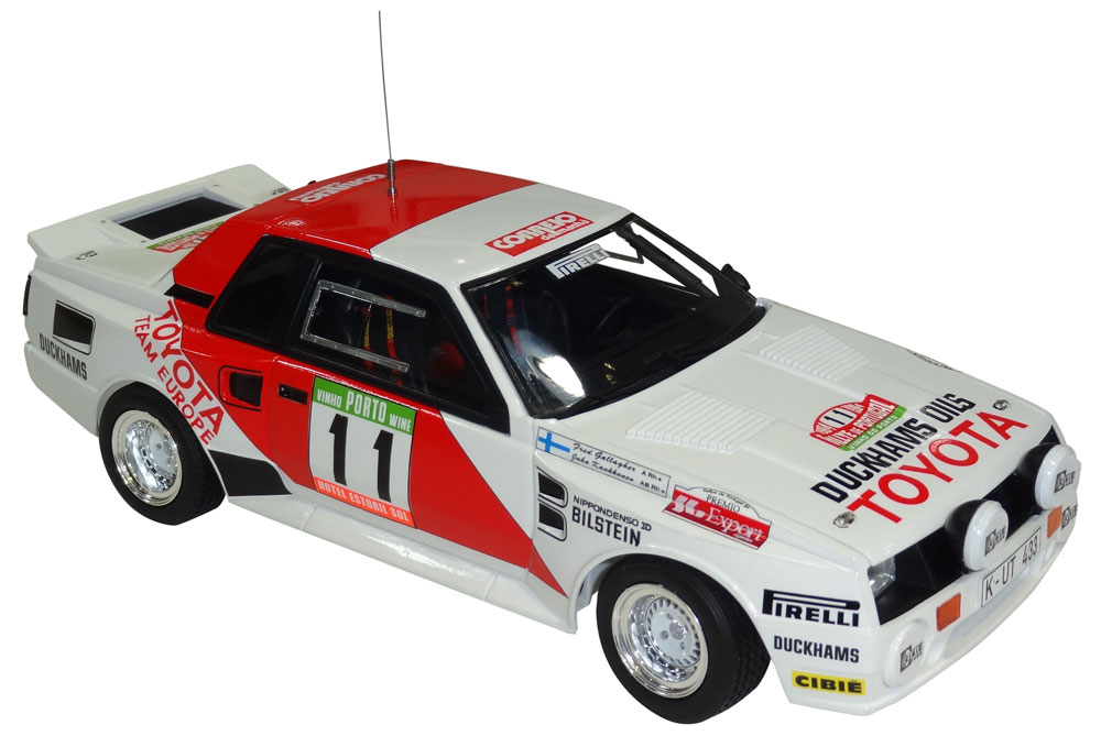 1/24 カーモデル トヨタ TA64 セリカ '84 ポルトガルラリー仕様 BEEMAX