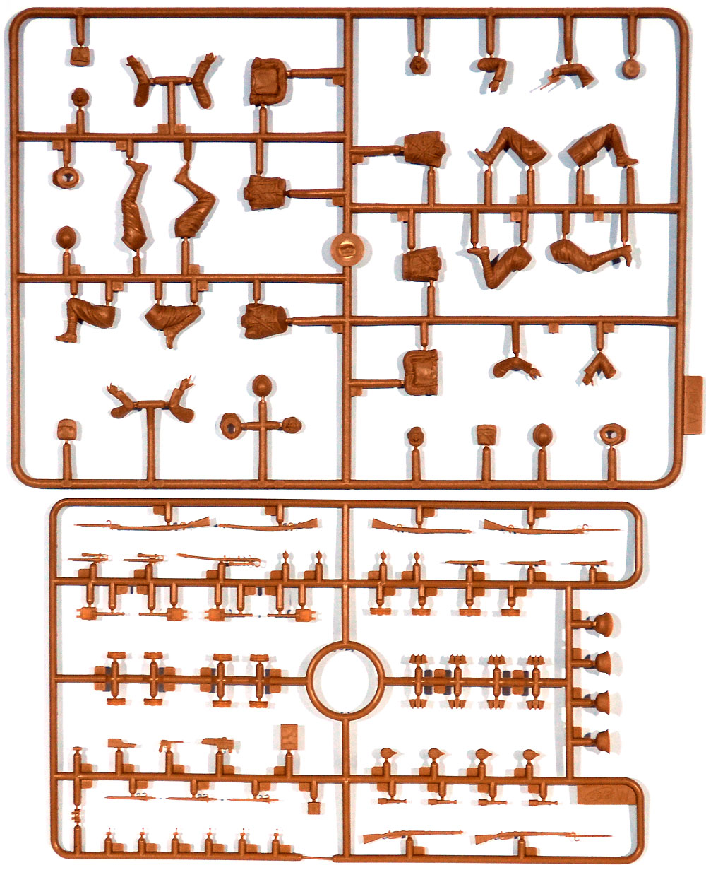 1/35 ミリタリービークル・フィギュア トルコ歩兵 (1915-1918) ICM