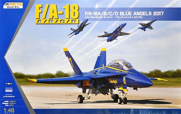 1/48 エアクラフト プラモデル F/A-18A/B/C/D ホーネット ブルー