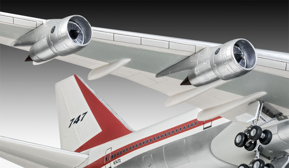 レベル ボーイング 747-100 50thアニバーサリー 1/144 旅客機 05686