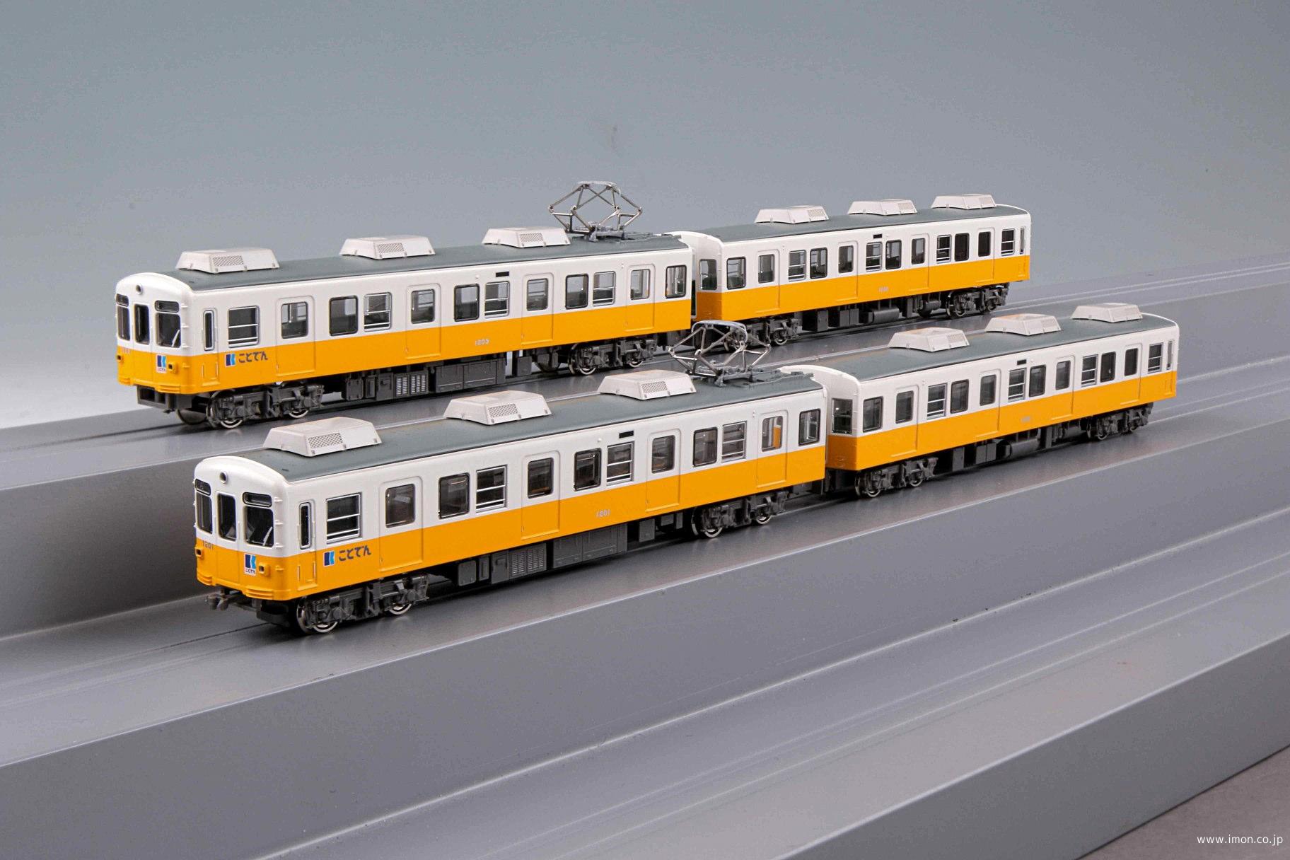 高松琴平電気鉄道1200形 琴平線・1201＋1203編成 4両