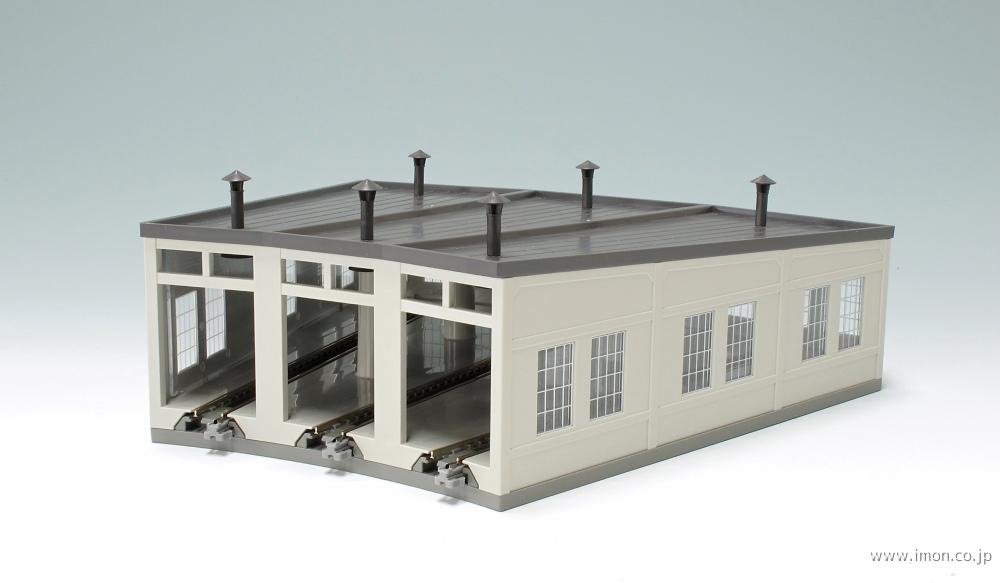 23－225 木造機関庫 キット | 鉄道模型店 Models IMON