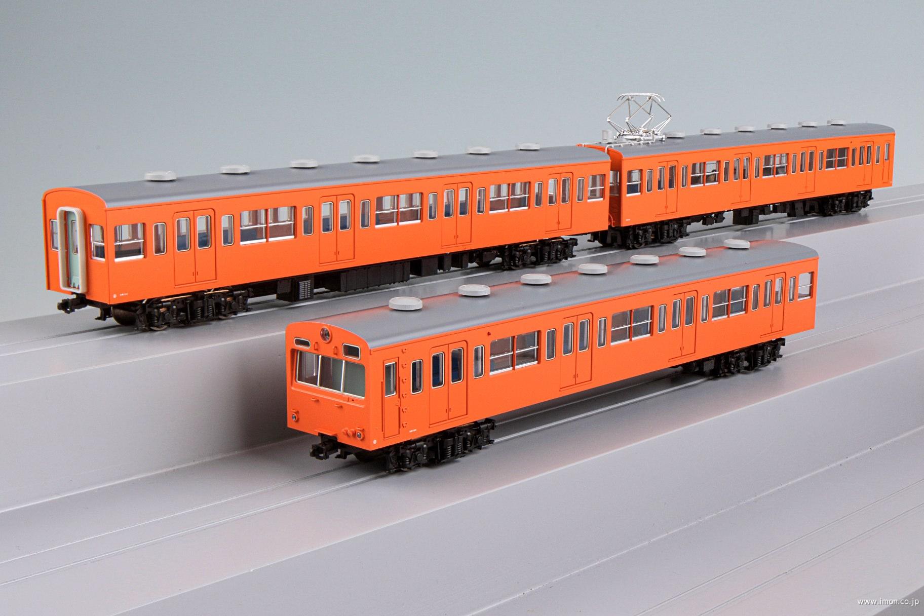 国鉄101系朱色1号 増結3両D | 鉄道模型店 Models IMON