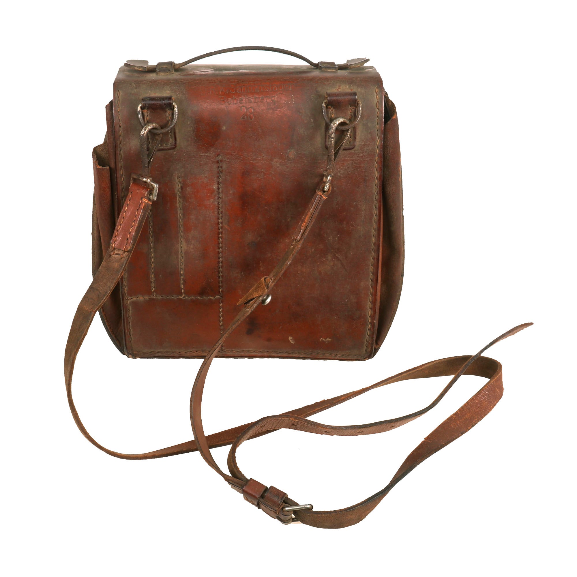 Original German WWII D.R.K. Medical Case with Tools & Supplies