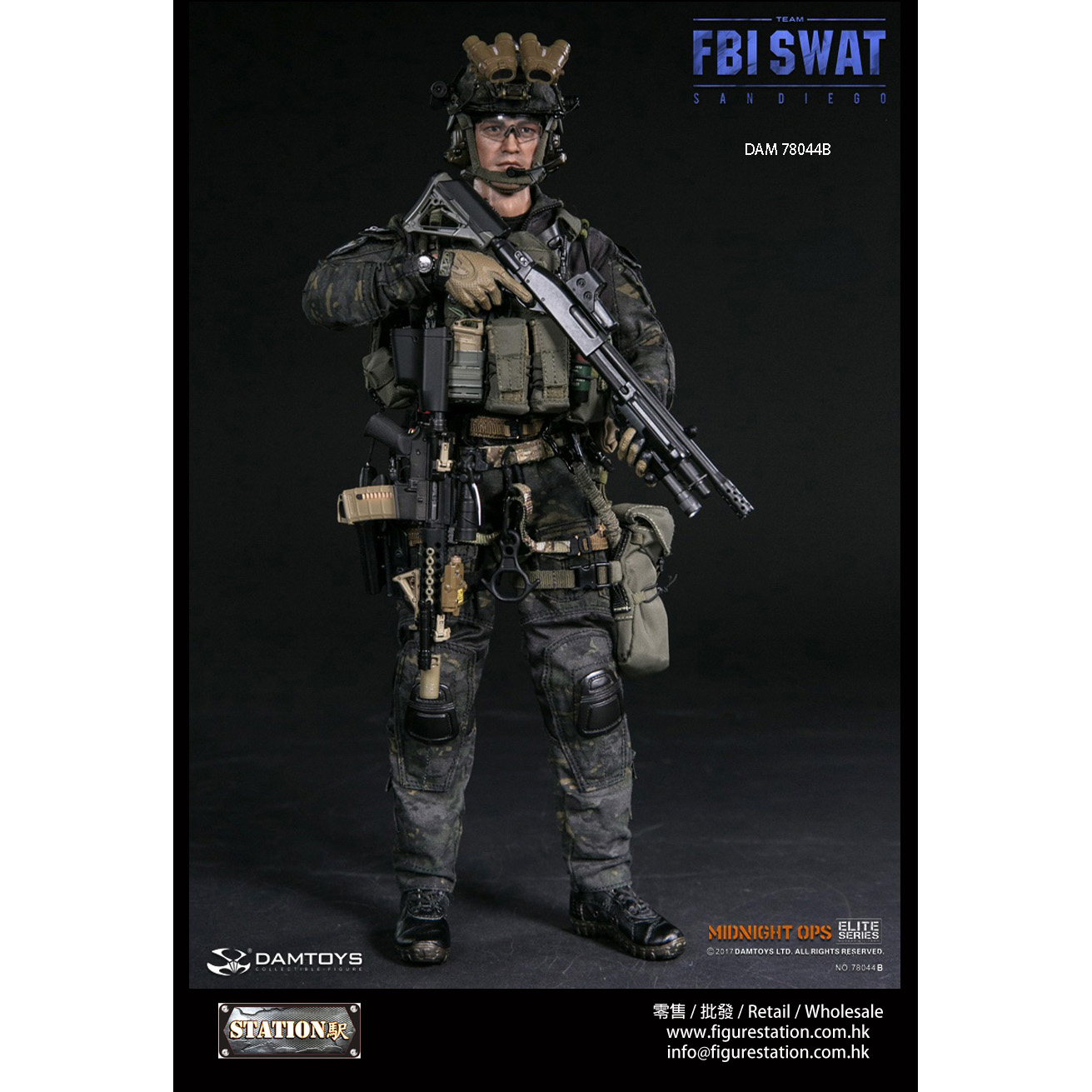 FBI SWAT San Diego Special Weapons and Tactics Team Midnight OPS 1