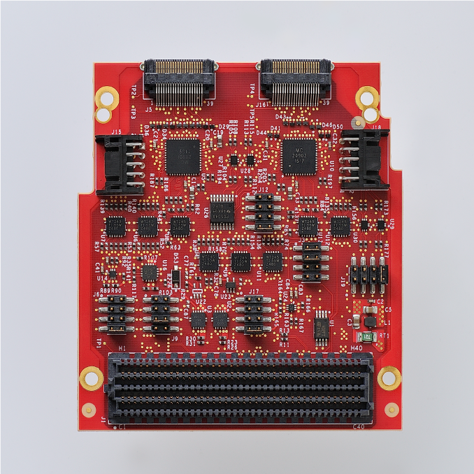 8Lane V-by-One HS LVDS FMCカード｜inrevium