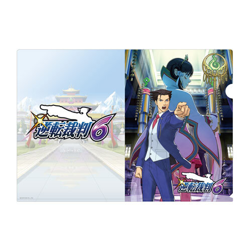 歴代ロックマンとロールが描かれたクリアファイル発売決定！『逆転裁判