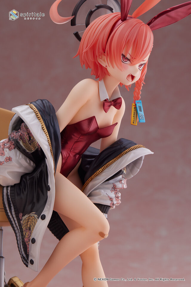 恥じらう表情がたまらない！『ブルアカ』バニーガール姿の「 美甘ネル