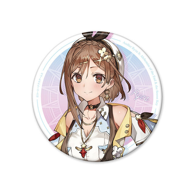 しゃがんで林檎を食べるライザ！『ライザのアトリエ』5周年記念くじが