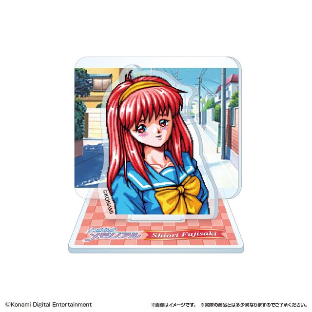 ときメモ』ゲーム画面を“背景”ごと再現したアクスタがガシャポンに