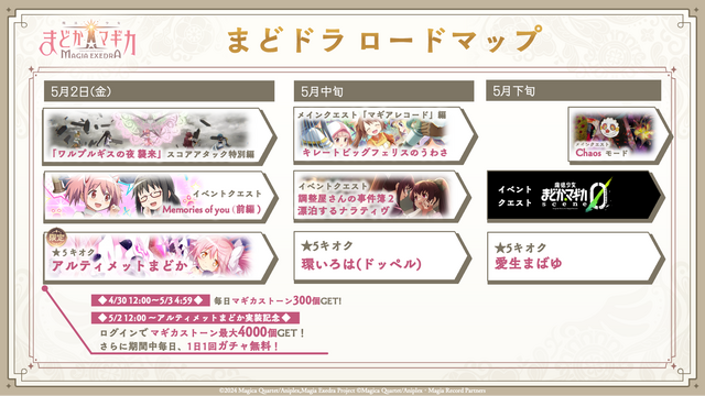 待望の“アルティメットまどか”実装へ！『まどマギ Magia Exedra』新☆5