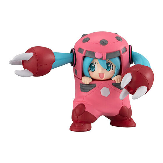 45周年ガンダム×初音ミク 」フィギュアが、ガシャポンオンラインにて