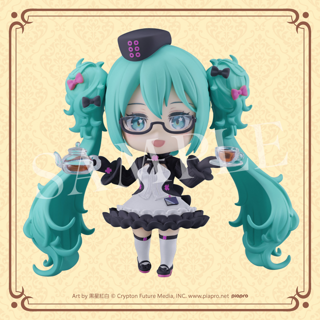 初音ミク」グッスマくじの“めがね×カフェ”が可愛い過ぎ！フィギュアや