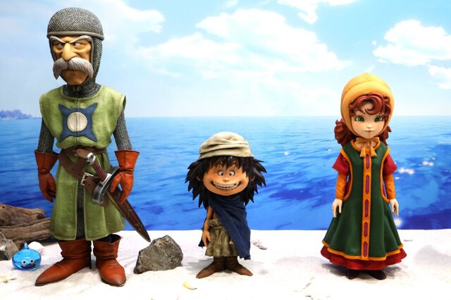 ドラゴンクエストVII Reimagined』開発に使われた貴重なドールが展示