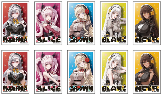 勝利の女神：NIKKE』モダニアら5名が描き下ろしイラストで登場