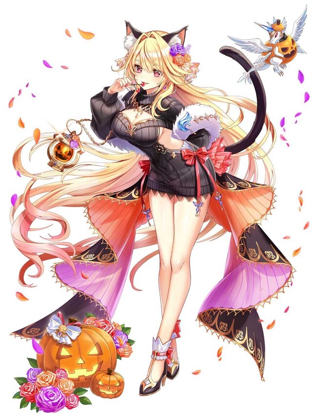 白猫』ハロウィンイベントが開催！「シェヲル」「シエラ」がキャラ