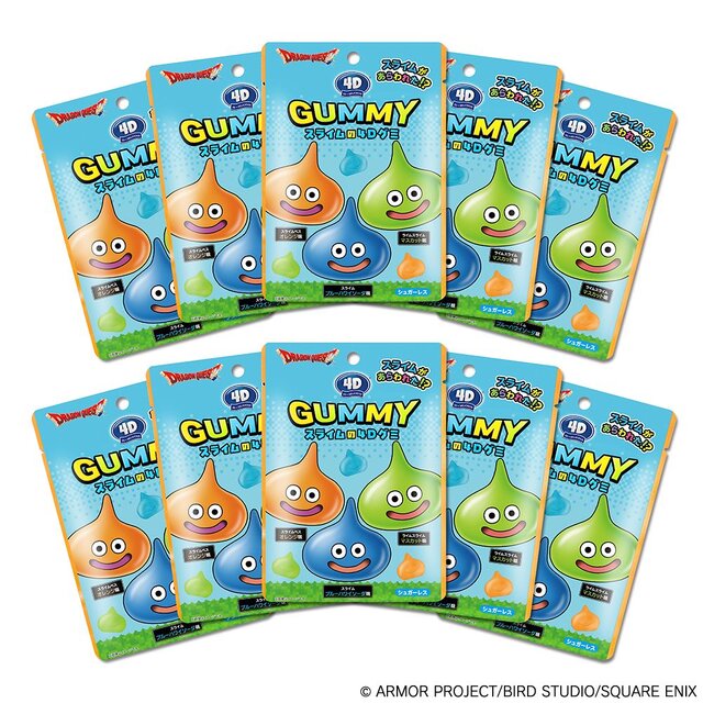 ドラクエ』スライムが3D＋デリシャスな4Dグミに！ スライムベス