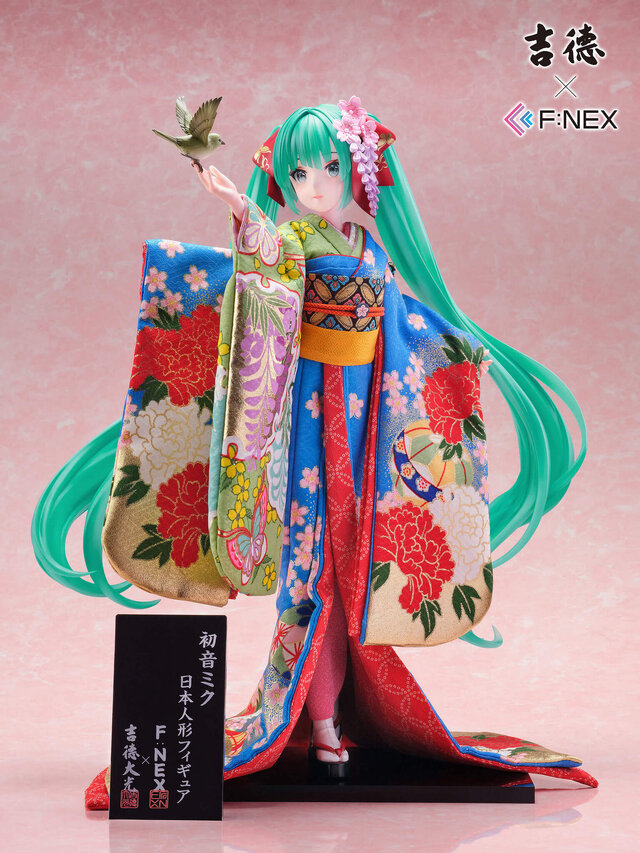 お値段約20万円の「初音ミク」日本人形フィギュアが可憐で美しい