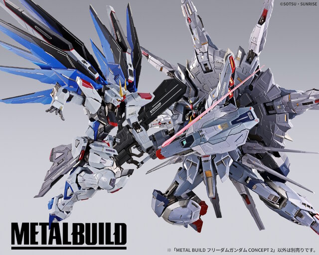 METAL BUILD「フリーダムガンダム CONCEPT 2」が魂ストア・魂スポット