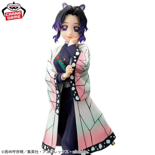 鬼滅の刃」クールな冨岡義勇、可憐な栗花落カナヲのプライズフィギュア