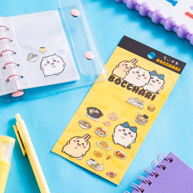 ぽっちゃり”な「ちいかわ」たちの新シール！もちもちな約7cm迫力サイズ