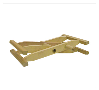 かせ上げ台 (大・150cm巾) 回転計付【-手織りの道具屋-稲垣機料】