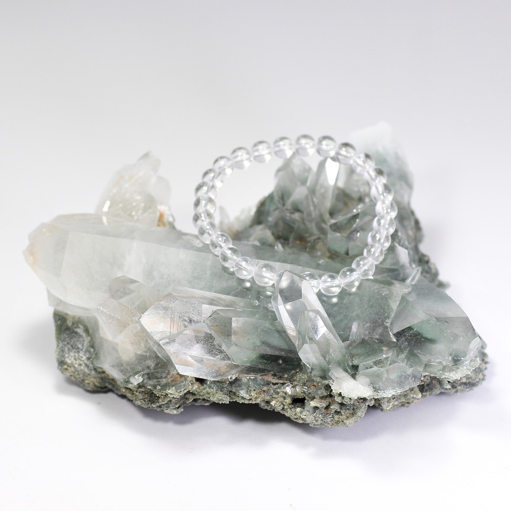 インド/ガルサ渓谷産ヒマラヤ水晶クラスター/原石 - 埼玉県吉川市の