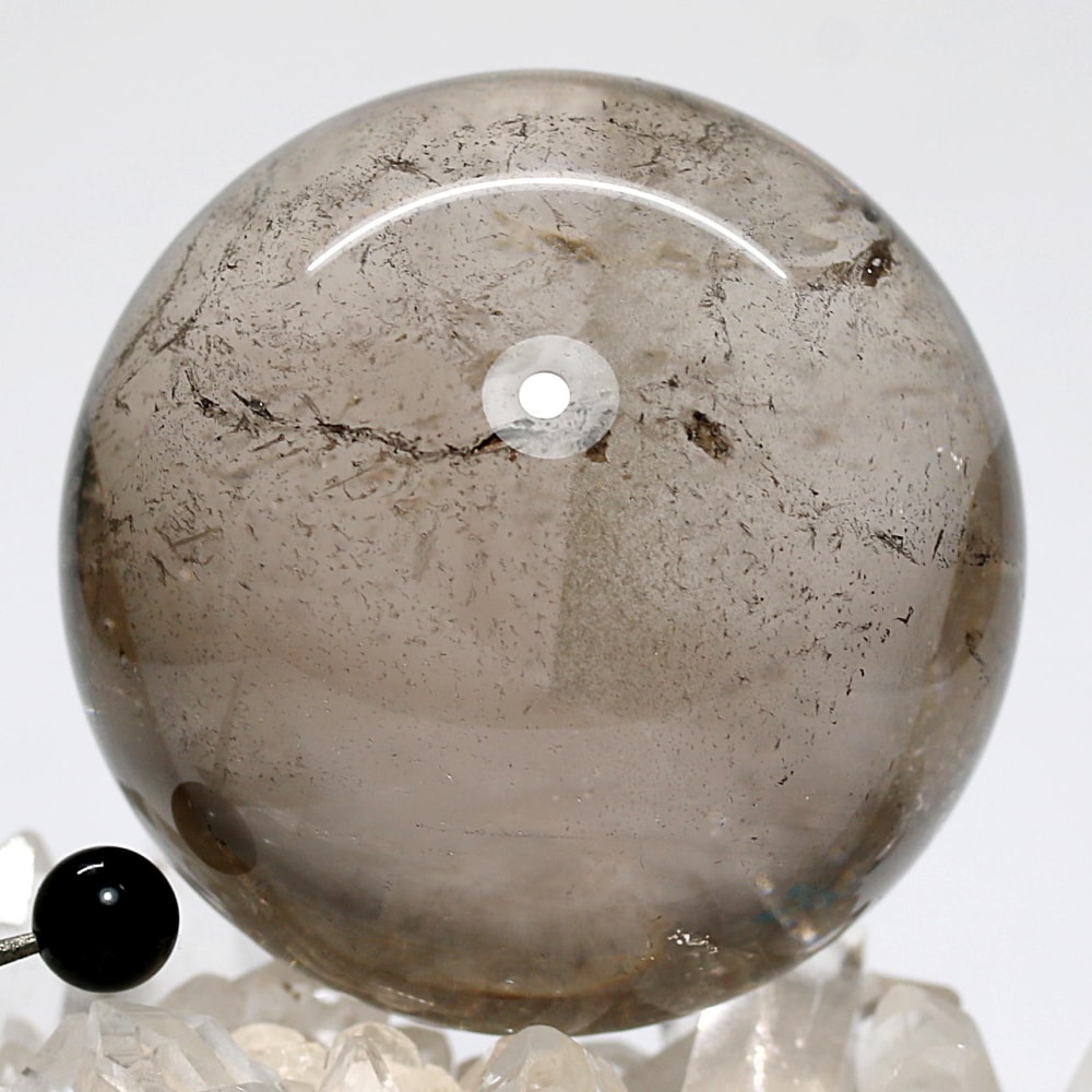 特別価格/希少・高品質]マダガスカル産天然スモーキーシトリン丸玉