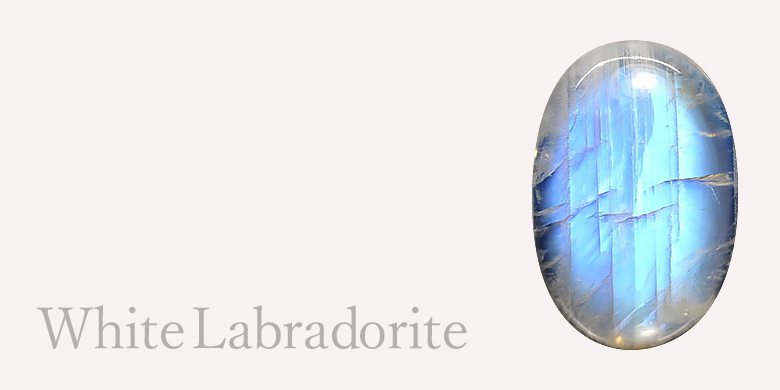 ホワイトラブラドライト（レインボームーンストーン） - 埼玉県吉川市