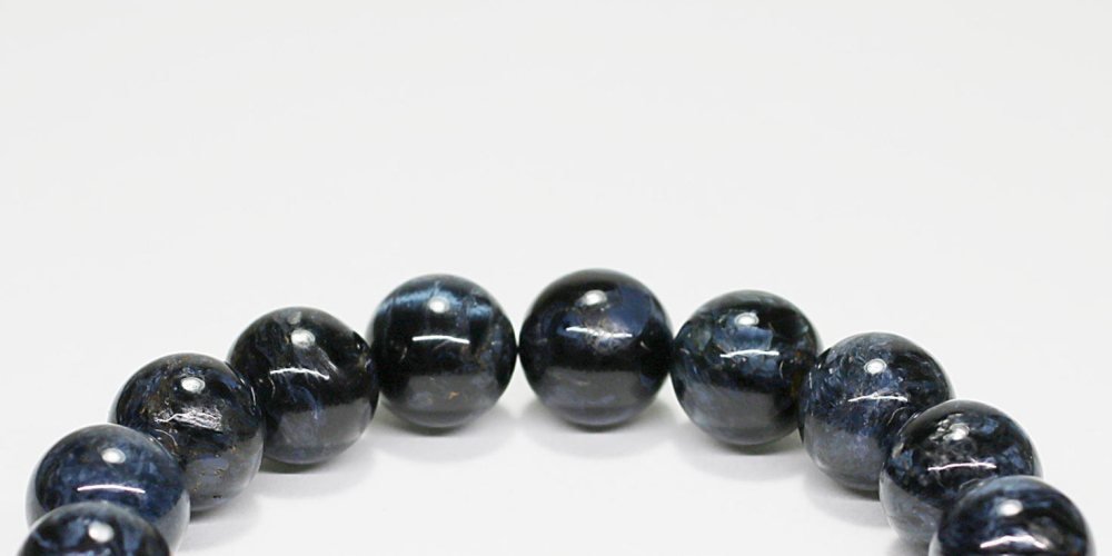高品質]ブルーピーターサイトブレスレット（約12mm玉） - 埼玉県吉川市