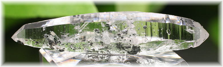 ガネッシュヒマール産]ヒマラヤ水晶原石ダブルポイント（両剣水晶