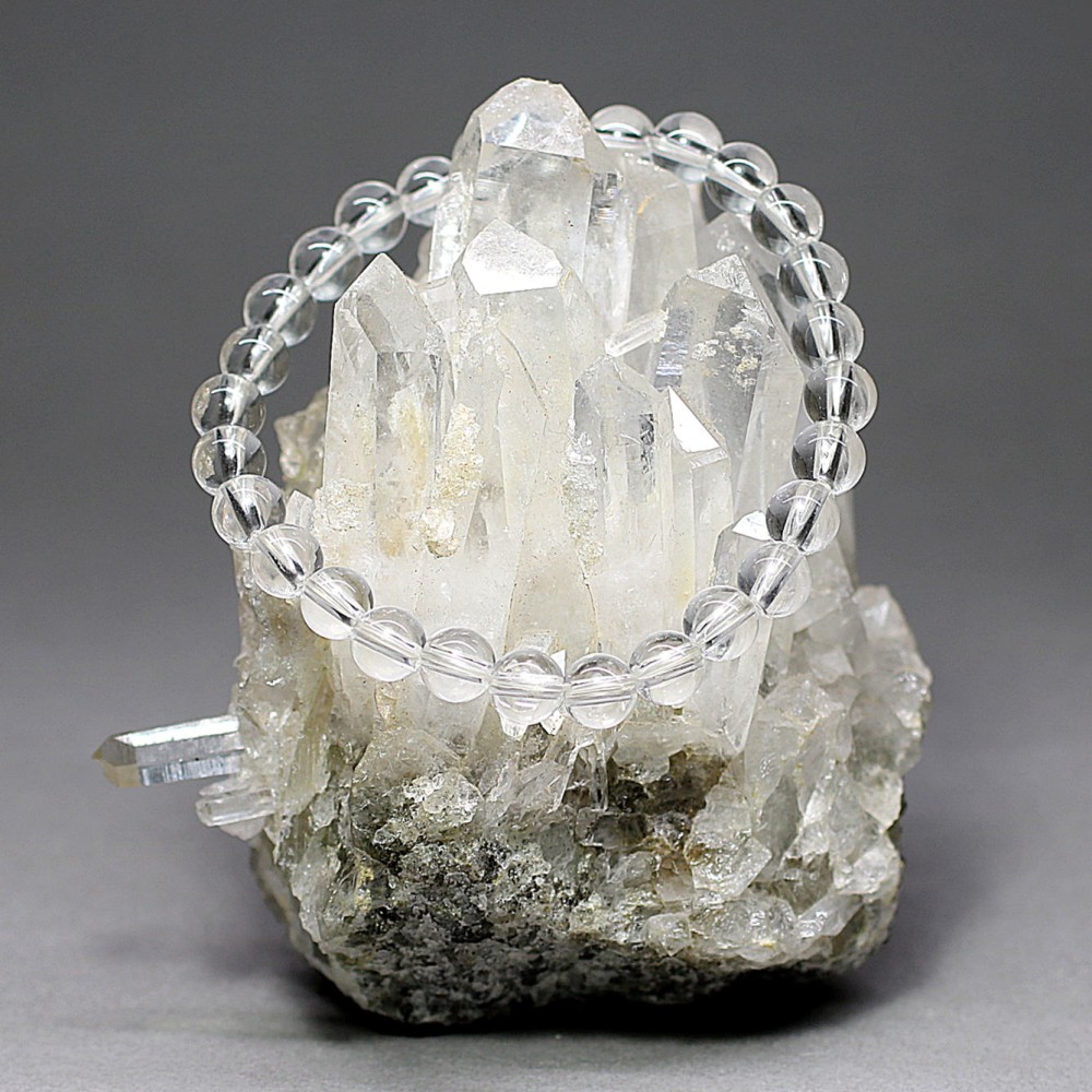 カンチェンジュンガ産]ヒマラヤ水晶クラスター/原石（大きめポイントが