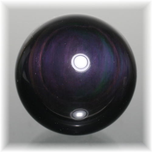 メキシコ産]レインボーオブシディアン丸玉/黒曜石スフィア - 埼玉県