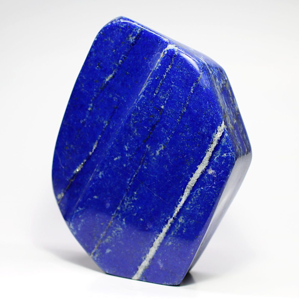 アフガニスタン産]ラピスラズリ磨き原石/フリーフォーム（置物