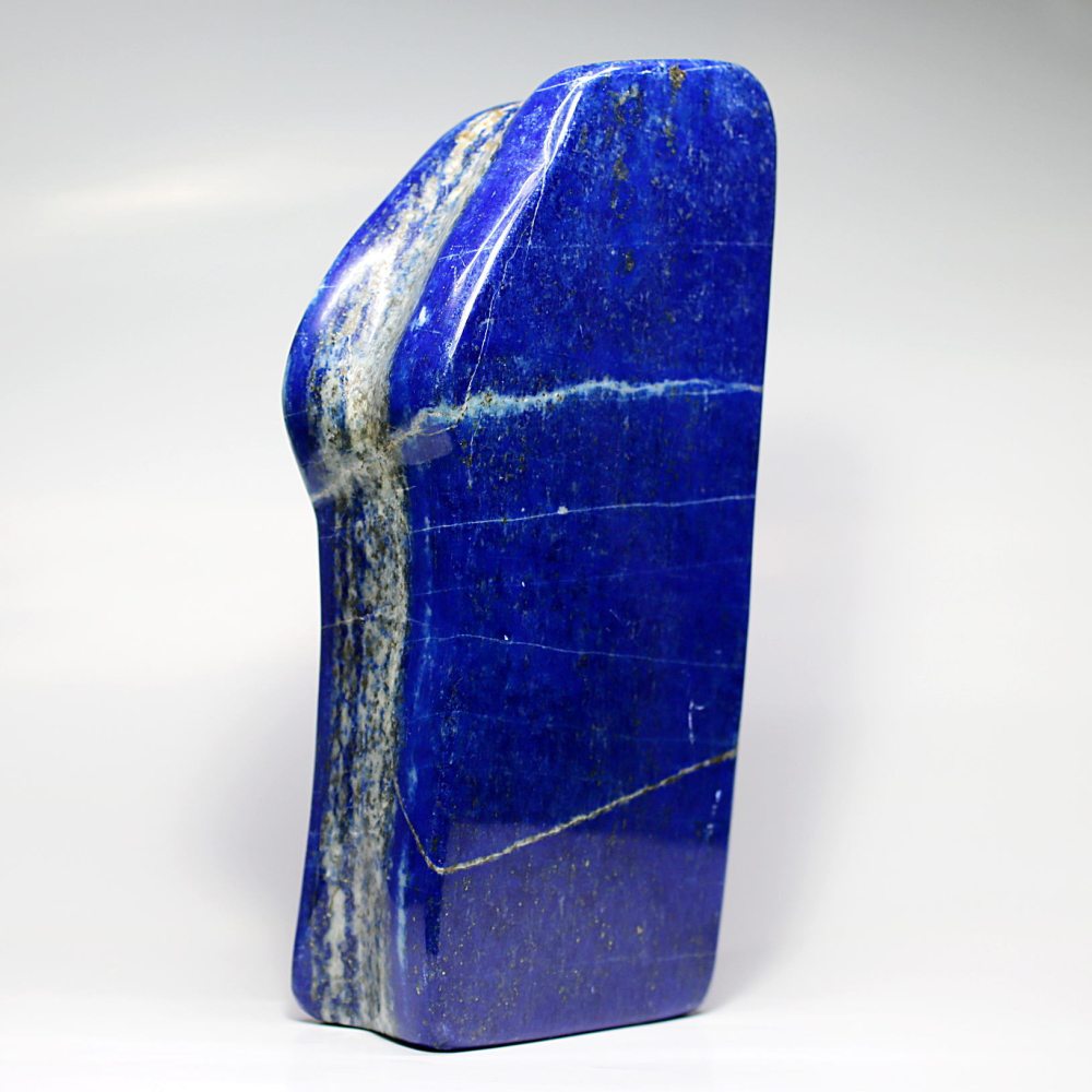 アフガニスタン産]ラピスラズリ磨き原石/フリーフォーム（置物