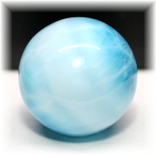 高品質・ドミニカ産]ラリマー丸玉/スフィア - 埼玉県吉川市の天然石